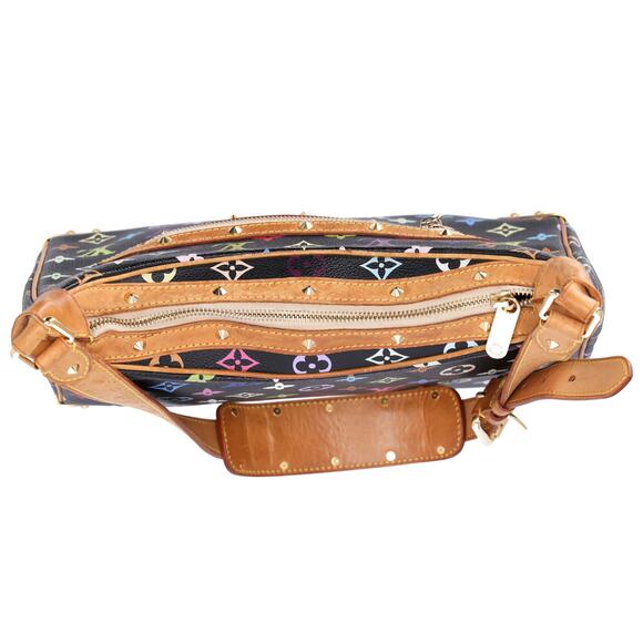 Louis Vuitton x Murakami Boulogne Shoulder Bag Monogram Multicolor Black - Picture 5 of 8